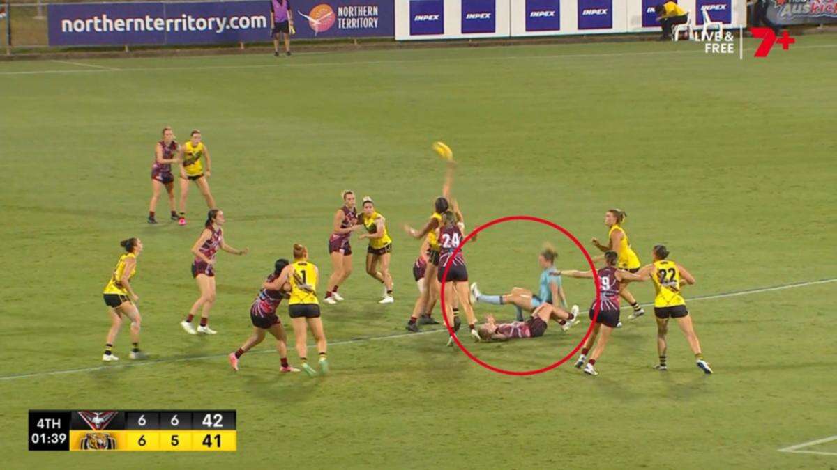 AFLW midfielder learns fate for controversial umpire incident