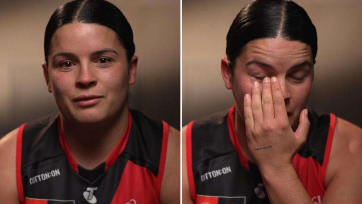 Footy world rallies around AFLW champion after ‘raw’ admission