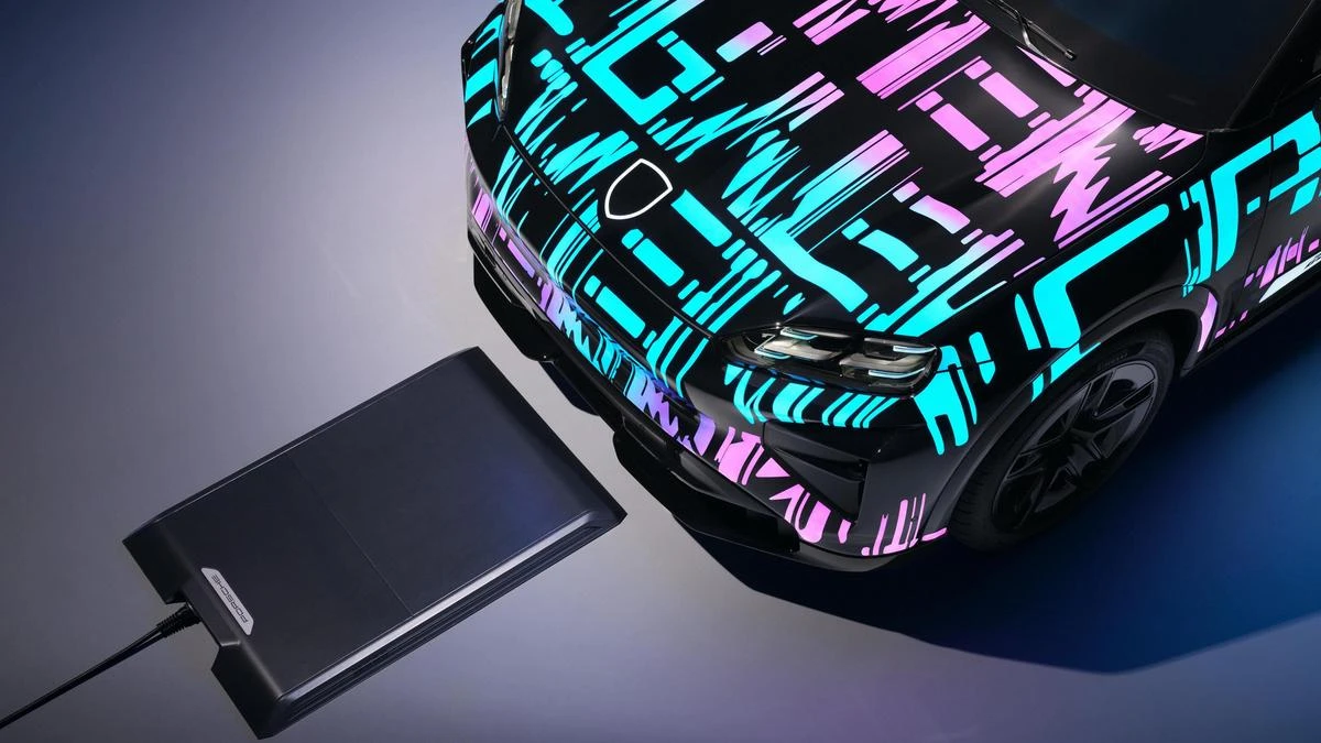 Porsche Cayenne EV can be recharged via inductive charging pad