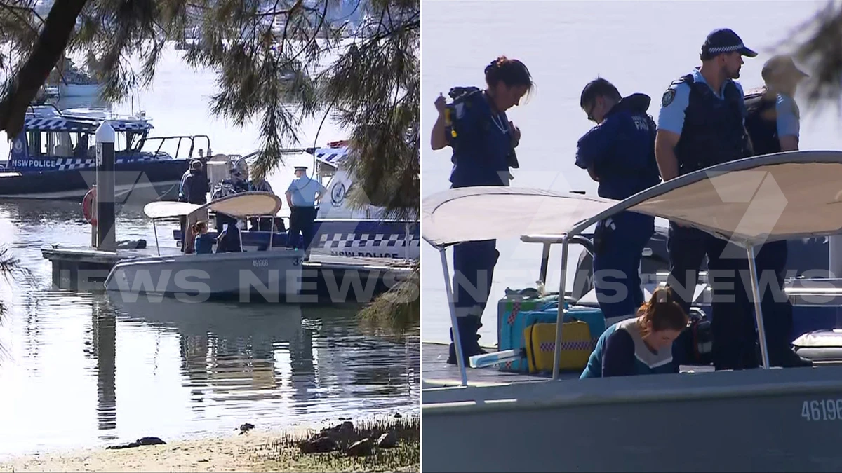Girl missing after man found dead and boat adrift
