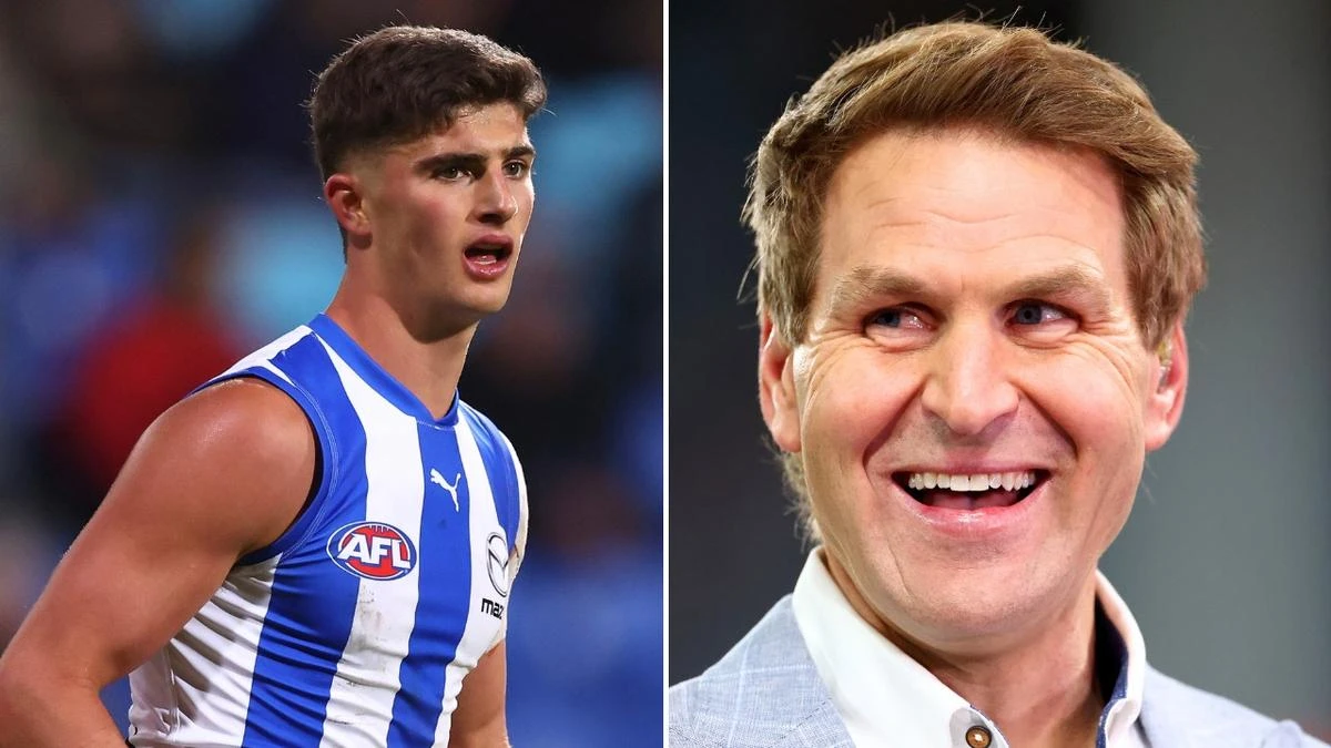 Kane Cornes ‘taking the absolute p15s’ with Harry Sheezel claim