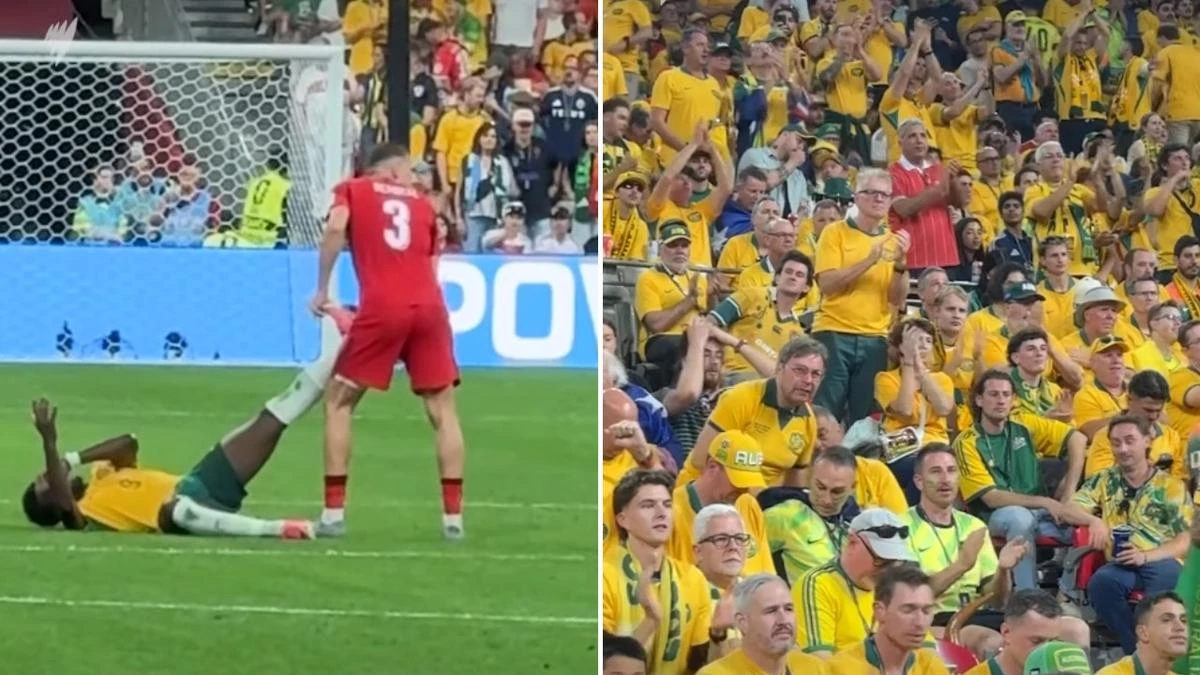 Turkey defender wins Aussie crowd over with classy act