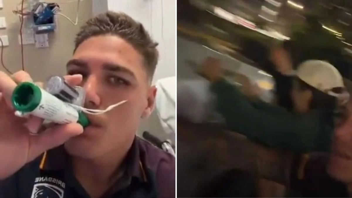 Reece Walsh deletes rogue video during late-night hospital visit