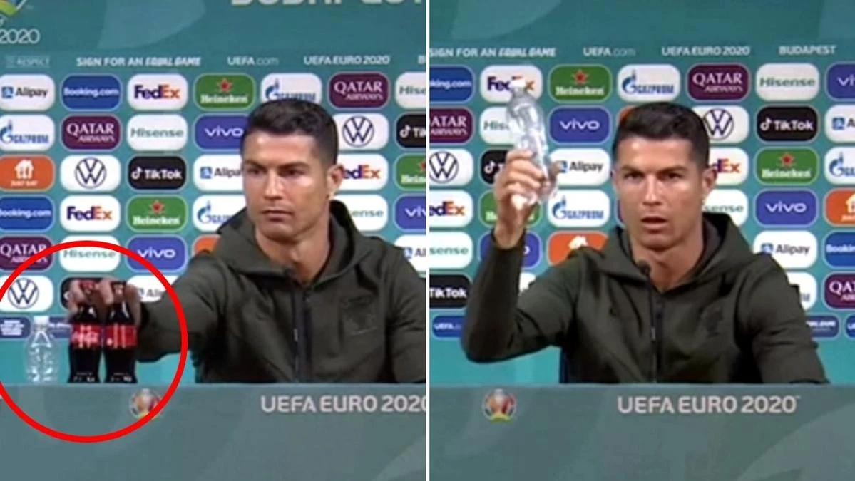 OOPSSimple Cristiano Ronaldo stunt wipes $5 billion off Coca Cola stock