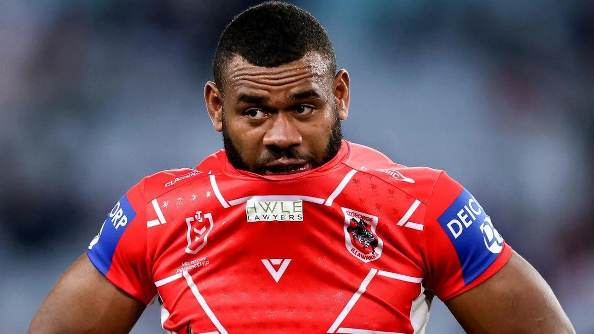 Rugby LeagueRavalawa faces third shoulder charge ban