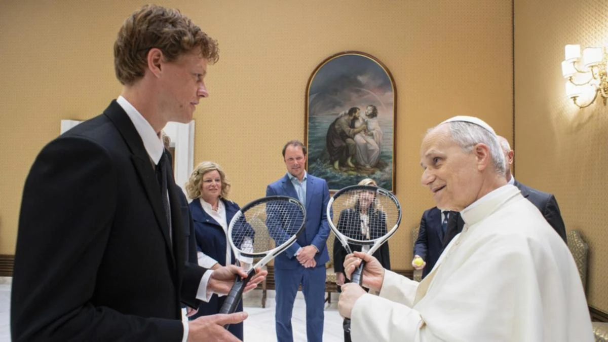 Pope Leo has tennis world No.1 in stitches at Vatican meeting