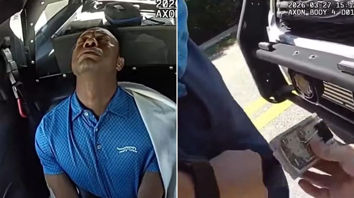 Police release humiliating body-cam footage of Tiger Woods