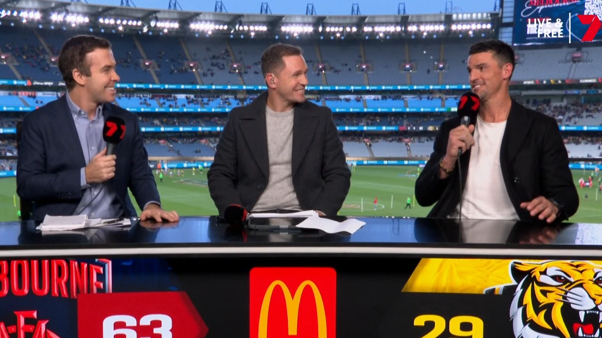 Scott Pendlebury addresses AFL future during live broadcast
