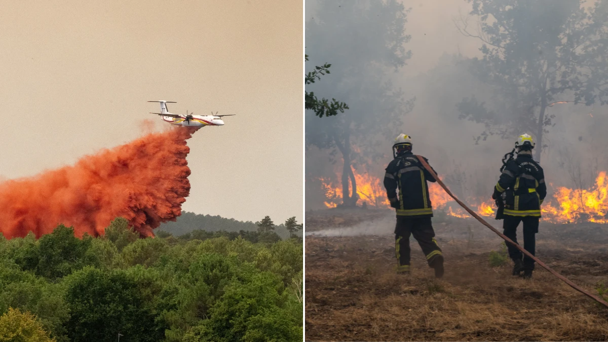 Desperate evacuations underway as fires ravage Europe