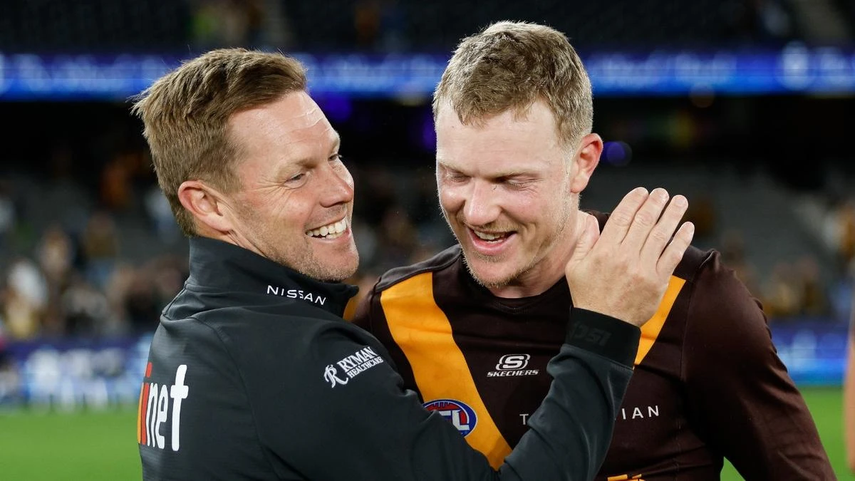 James Sicily sends blunt message over Hawks’ Merrett ‘circus’