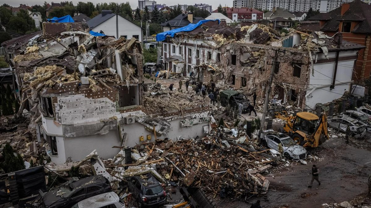 Child killed in Russian strike on Kyiv
