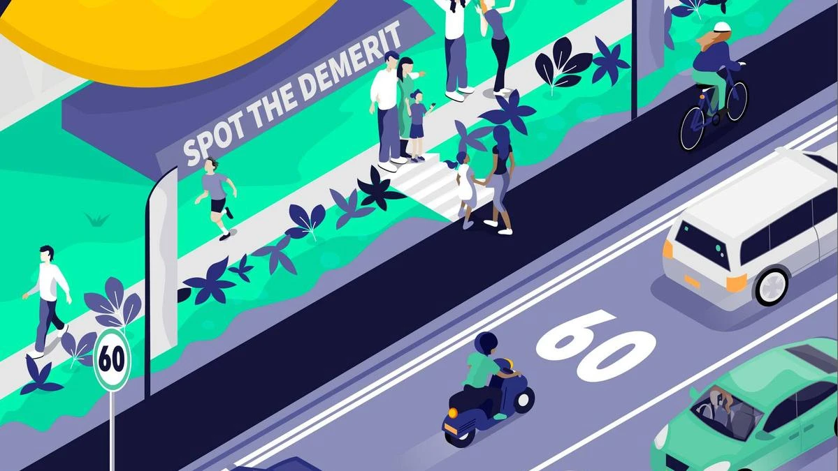 SPOT THE DEMERIT: Seemingly normal scene sparks raging road rule debate