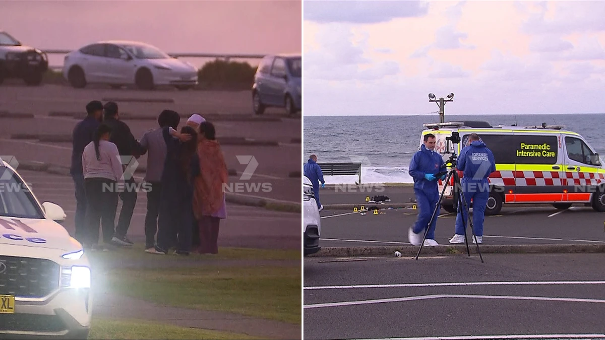 Horror as teen shot dead at popular NSW beach carpark