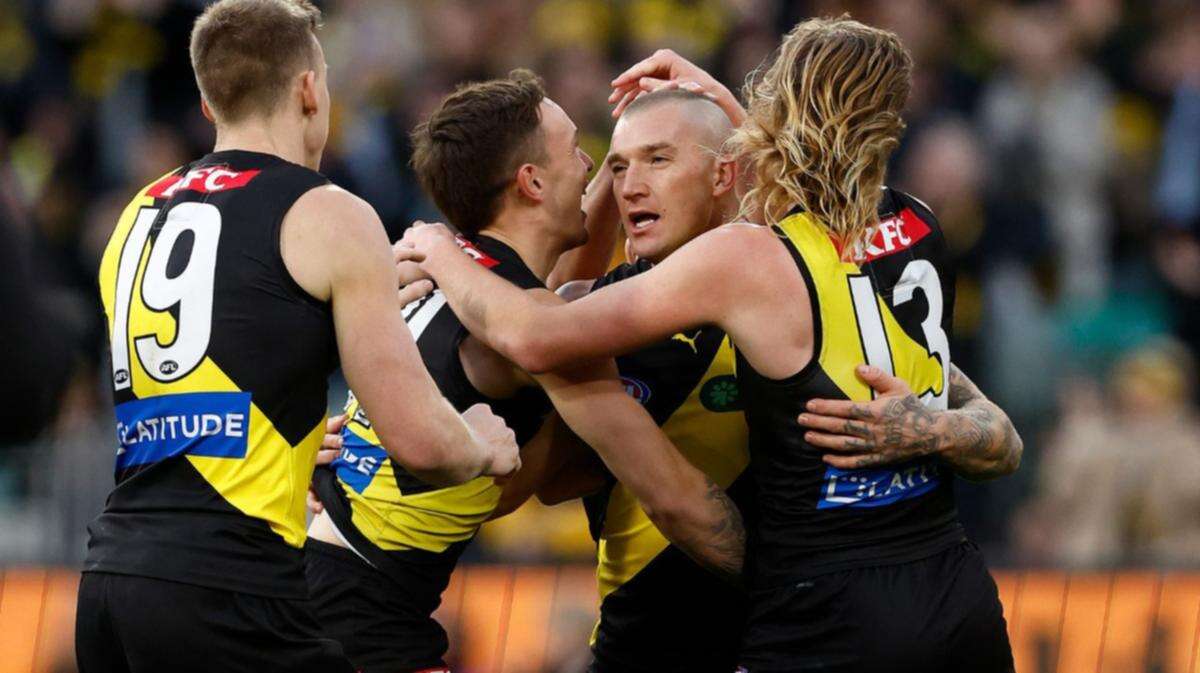 Dustin Martin sends MCG into meltdown with absurd act