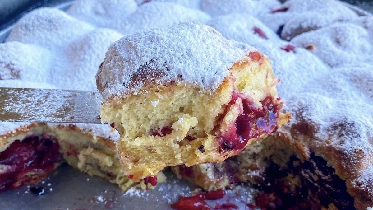 Larissa Dominello shares how to make a delicious plum buns for a good cause