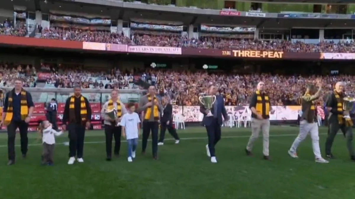 Hawthorn centenary soured by glaring absence: ‘It’s just so sad’