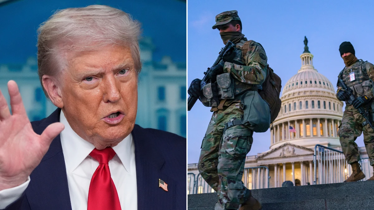 Trump slammed as he seizes US capital police force and deploys troops