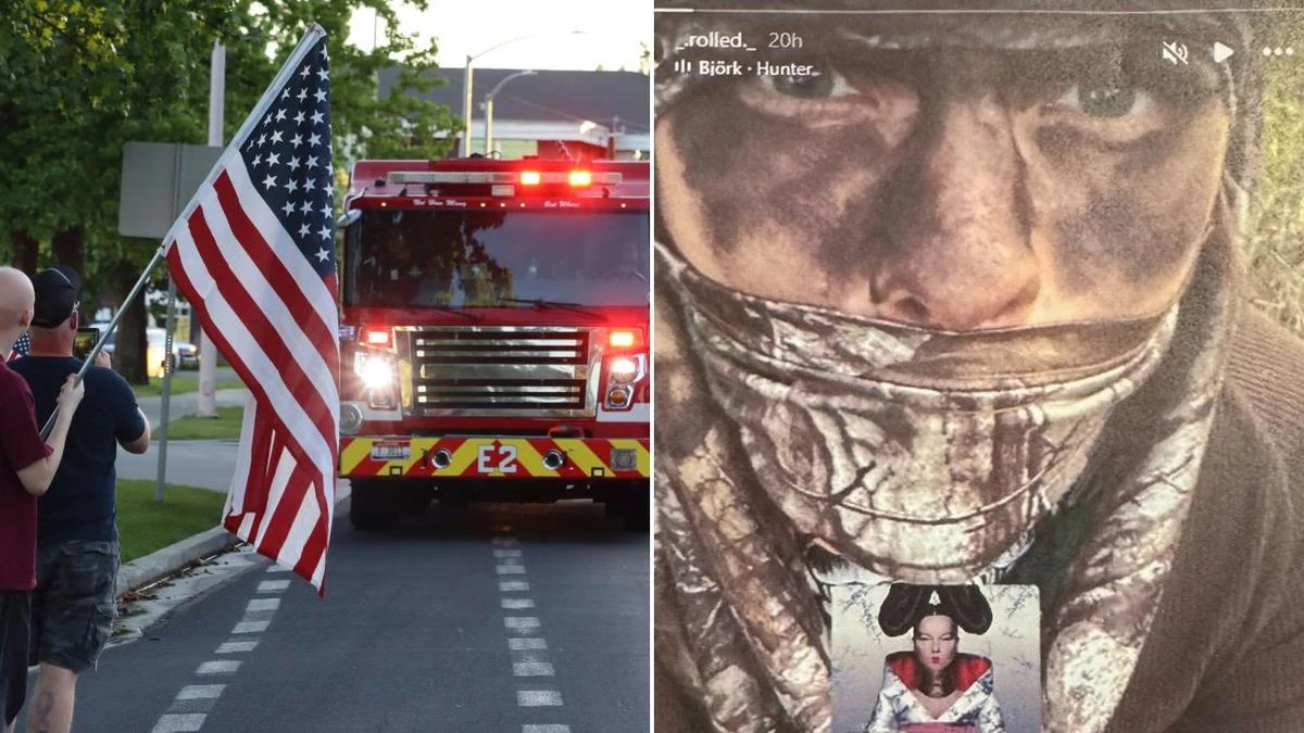 What we know about man suspected of killing two firefighters in ambush blaze