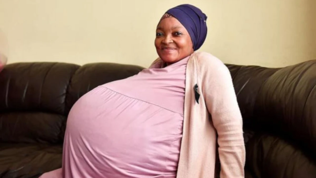 RECORD DELIVERY: South African mum claims to have given birth to TEN babies