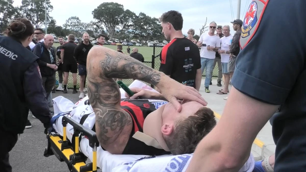 Ex-AFL cult hero sent to hospital in ‘scariest moment of my life’
