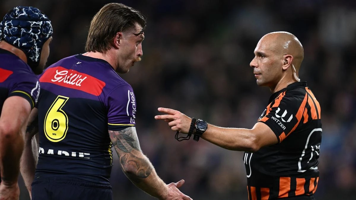 Top referee dumped for NRL grand final after contentious month