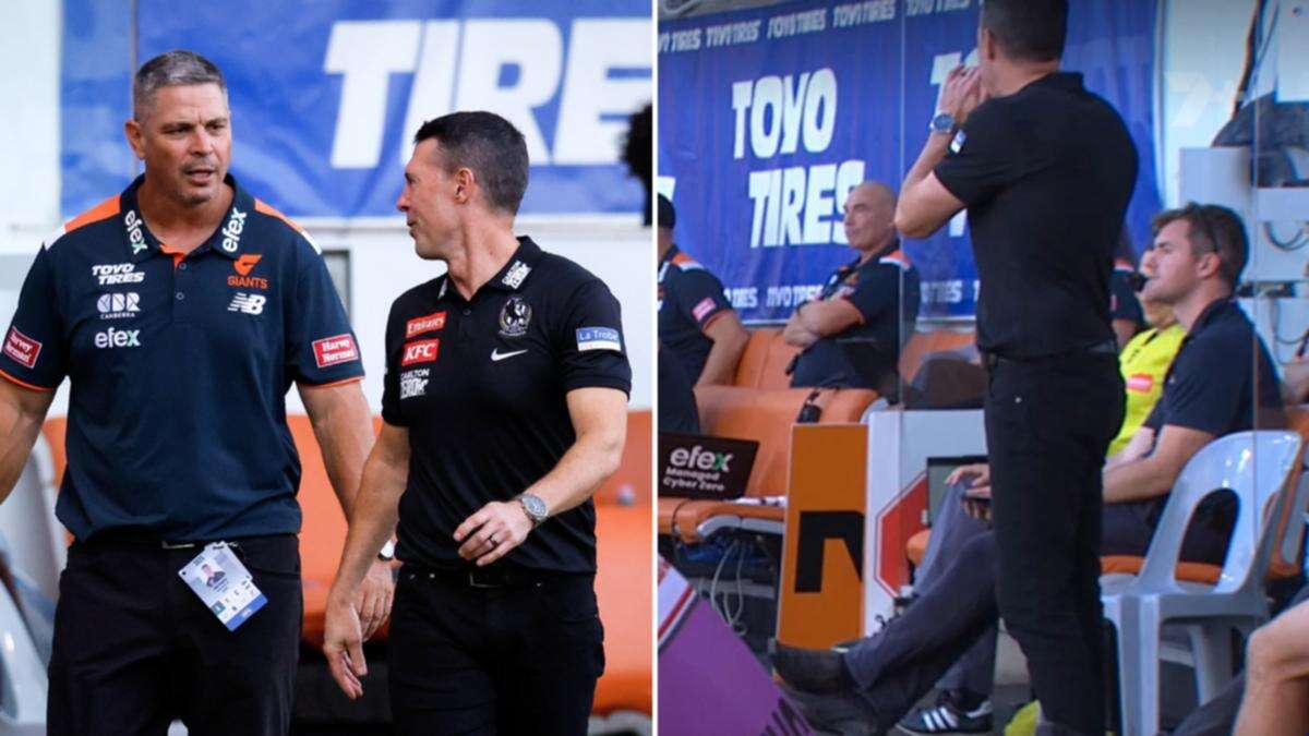 AFL hands down decision on Magpies coach after fiery exchange