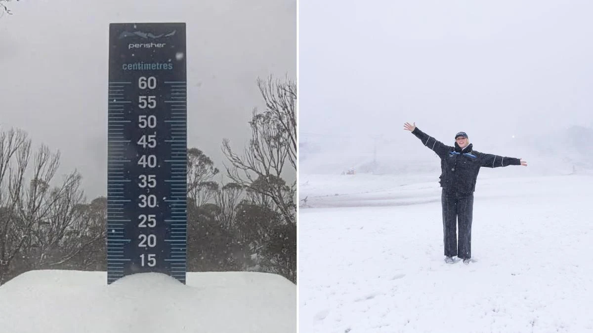 Aussie slopes blanketed in snow ahead of season opening