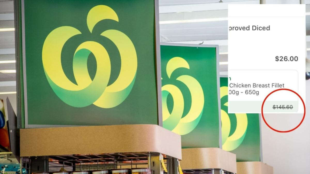 Woolworths shopper sparks online frenzy after scoring $145 in chicken for free