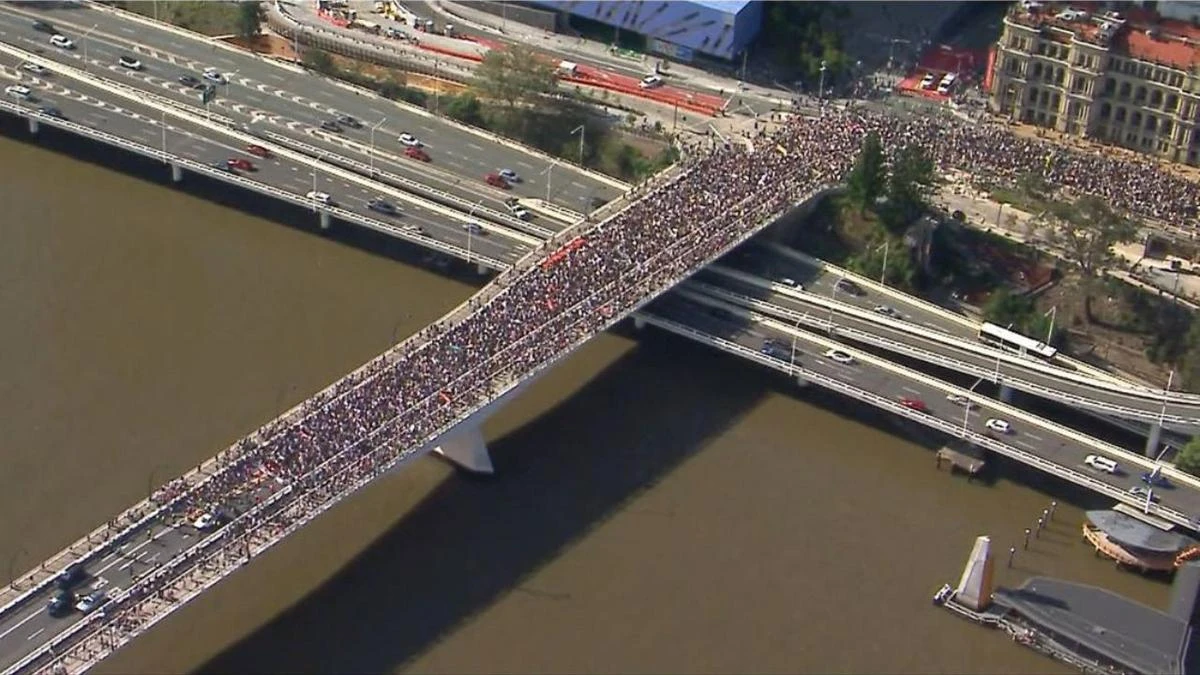 Rallies under way as nationwide support for Palestine surges