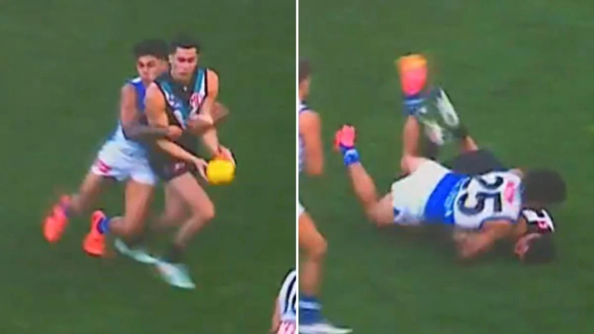 North Melbourne forward hit with contentious ban for rough conduct
