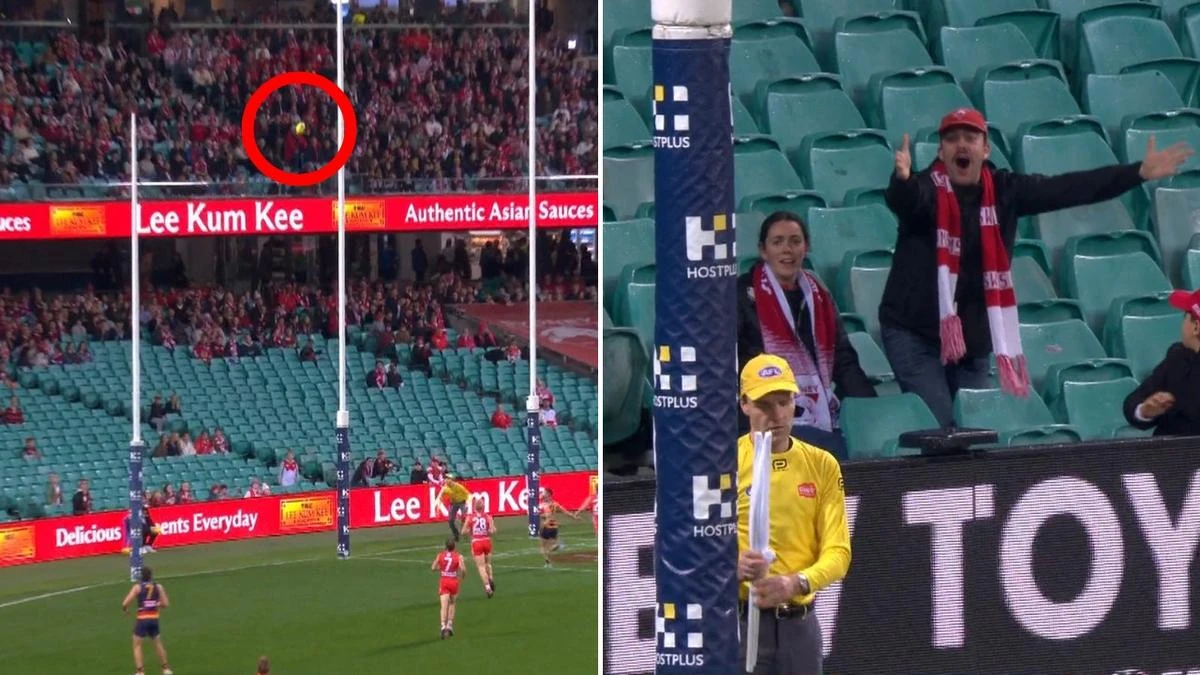 Goal umpire ‘rattled’ after bizarre decision overturned: ‘Shocker’