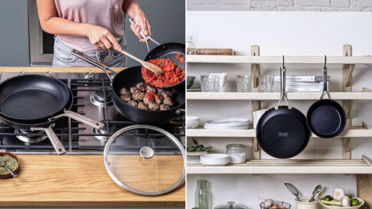 ‘Top quality’ KitchenAid frying pan set reduced to $159.95 at Amazon Australia