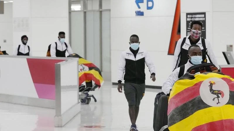 OlympicsOlympic athlete COVID positive on arrival