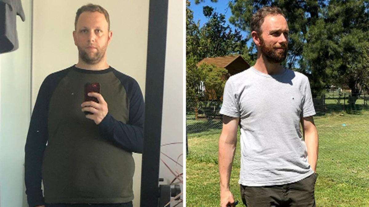 How Christian went from 123kg to 83kg in just 12 months - and kept it off