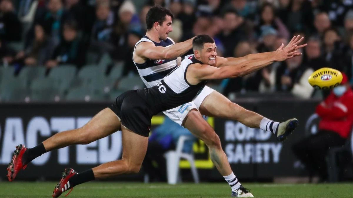 AFLCameron stars as Geelong down Port in AFL