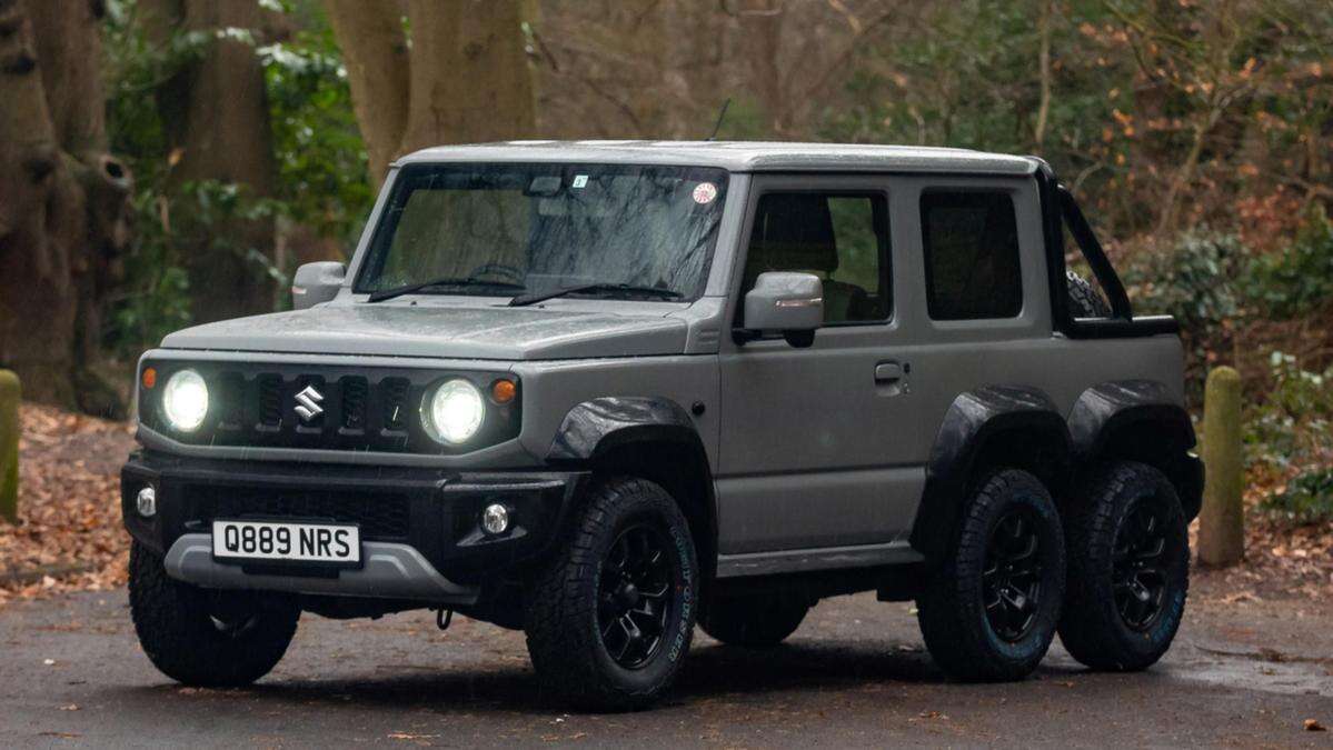 Suzuki Jimny 6x4 for sale with more wheels, no extra power