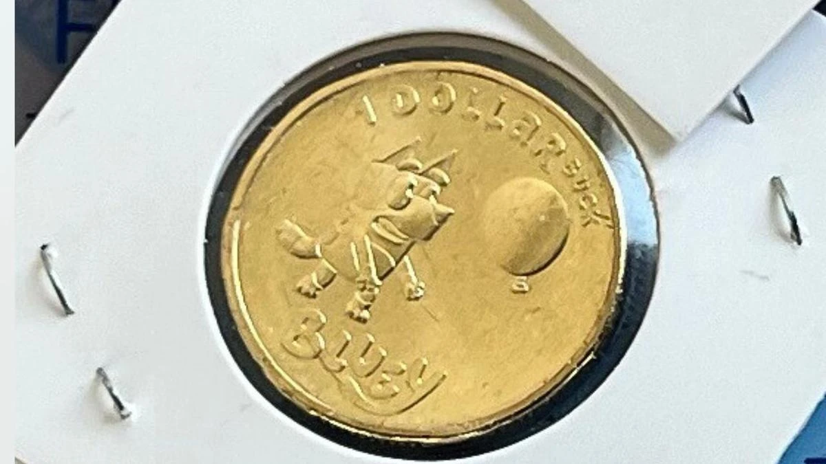 Bluey coin heist lands duo behind bars
