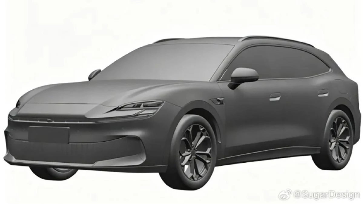 MG 07 electric and PHEV wagon leaked in China