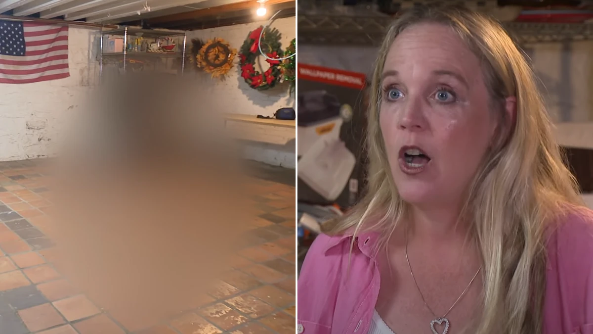 Dream home becomes a nightmare: Swastika found tiled into floor after sale
