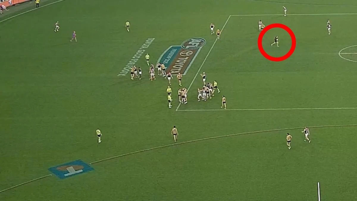 AFL blunder completely missed as bizarre footage emerges