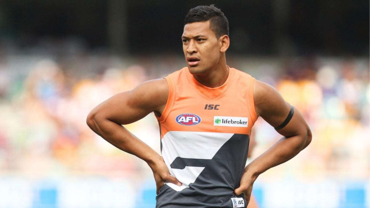 Lingering impact of Israel Folau emerges again at GWS Giants