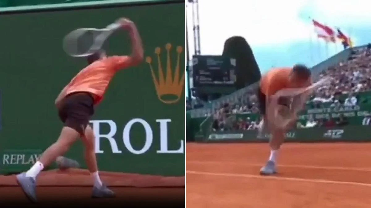 Tennis star throws unhinged tantrum in ‘absolutely ballistic’ scenes