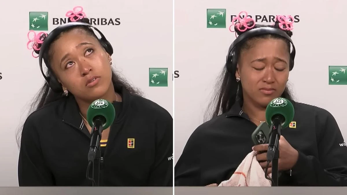 Tears flow as former world No.1 steps out of press conference