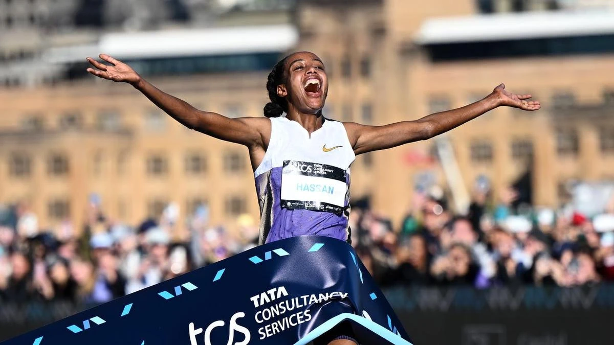 Records tumble as Olympic phenom obliterates Sydney Marathon