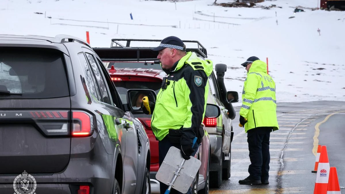 NSW police issue more than 1500 traffic infringements to snow bunnies