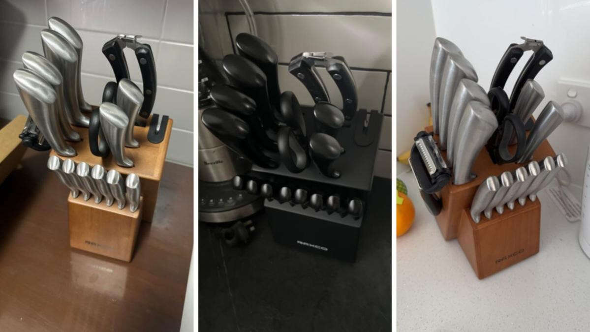 Best-selling 19-piece knife block is record-low $67.99