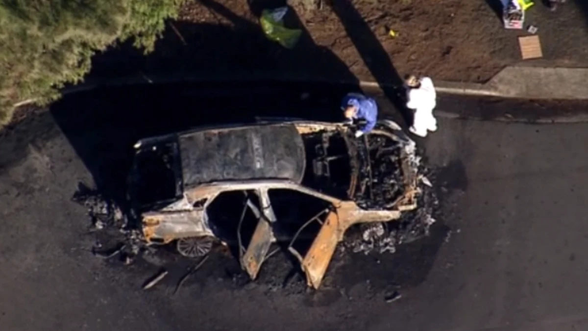 Devastating update after woman found dead in burnt-out car after being kidnapped