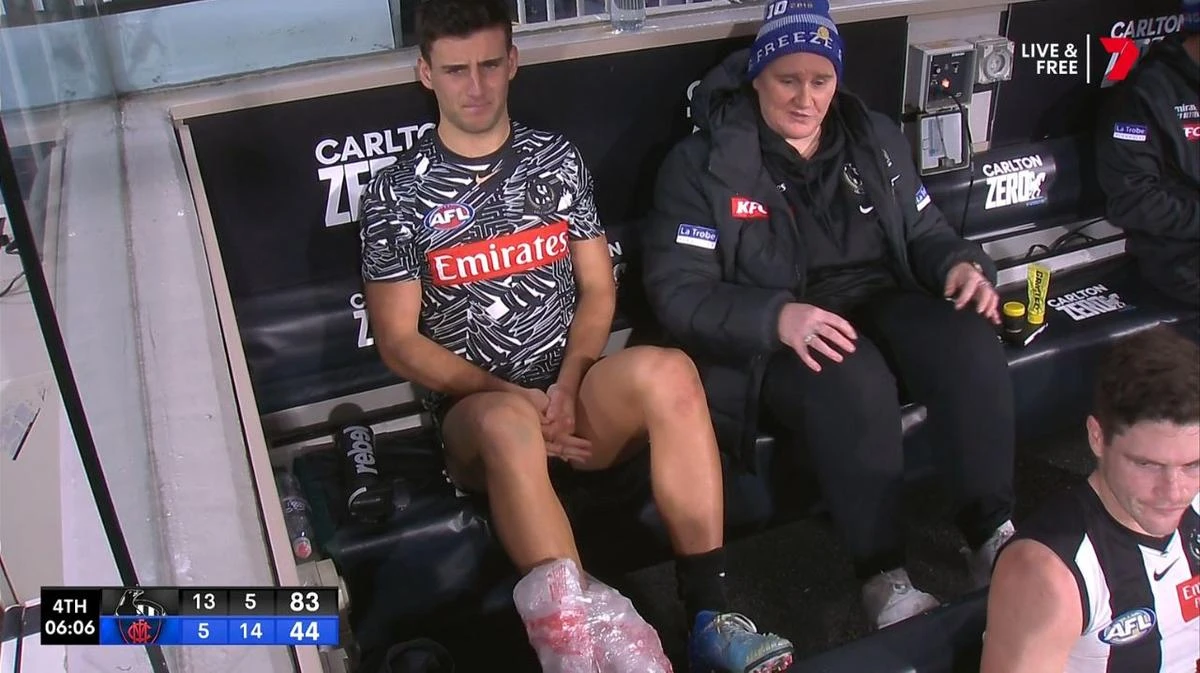 Collingwood injury crisis deepens with Nick Daicos blow