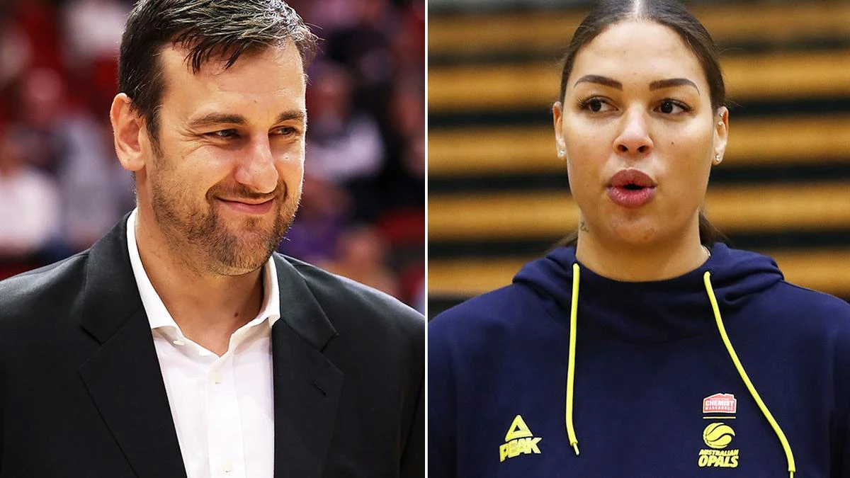 back and forth‘Bucket list’: Andrew Bogut says he’d ‘love to go on a date’ with Liz Cambage