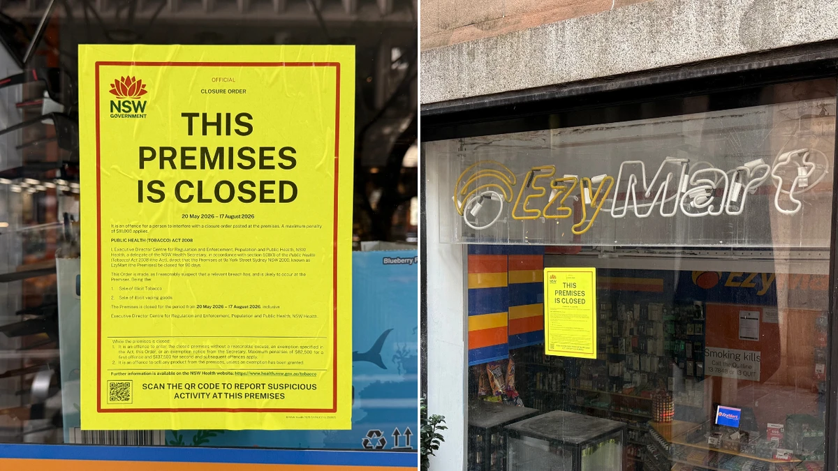Authorities shut stores accused of selling illegal vapes